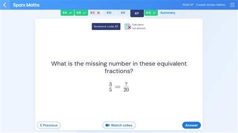 Solved Sparx Maths Xp Fussein Amidu Iddrisu A B C D E F G