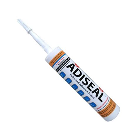 Adiseal White Adhesive Sealant 290ml ADIWHI Amazon Co Uk DIY Tools