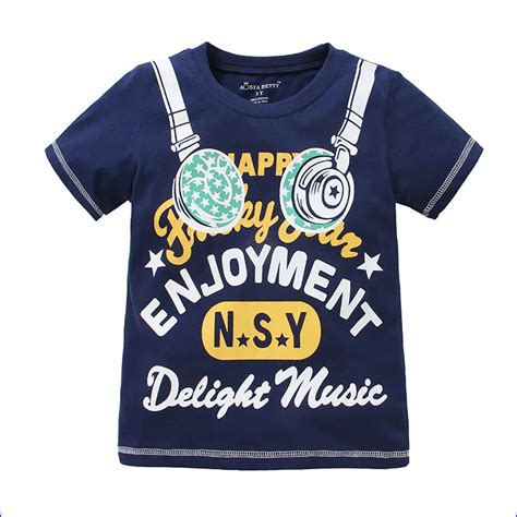 Good Brand Summer Children Clothing Boys Cotton T Shirts Kids Clothes