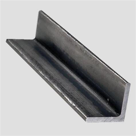 Thickness 5 Mm L Shaped Matte Mild Steel Angle For Construction At Rs