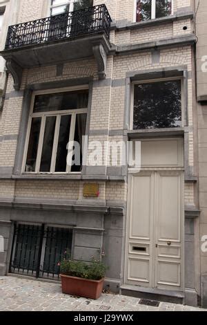 The Birthplace Of Movie Actress Audrey Hepburn In The Ixelles