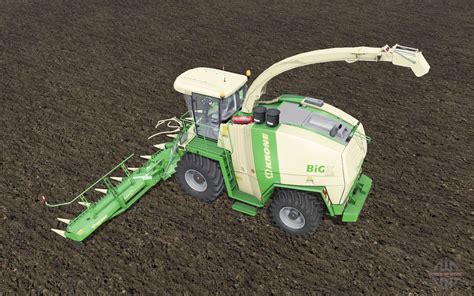 Krone Big X Pantone Green F R Farming Simulator