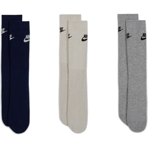 Nike Sportswear Everyday Essential Crew Socks 3 Pairs Multi Color