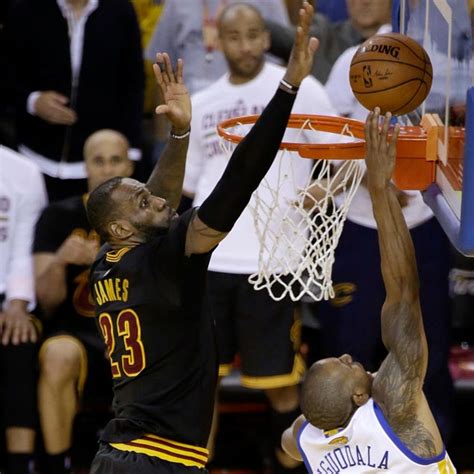 LeBron James' chasedown block on Iguodala in NBA Finals is AP's Play of ...