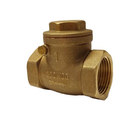 Threaded Swing Check Valve Lead Free Jaeco Pumps Fluid Systems