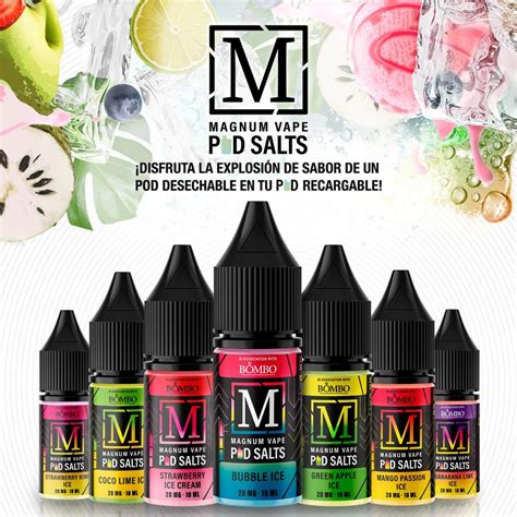 Bubble Ice Ml Magnum Vape Pod Salts Mg Vaperslowcost Tu