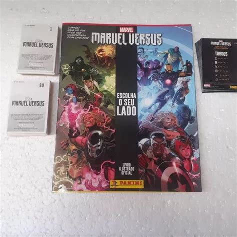 Álbum De Figurinhas Marvel Versus Completo Para Colar à venda em São