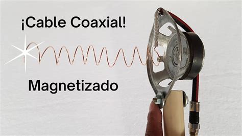 Antena Tv Casera Con Cable Coaxial Magnetizado Sin Problema Todos Tus