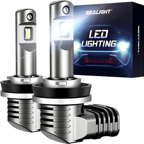 オンラインストア入荷 SEALIGHT H 11 LED電球バンドルH LEDフォグ電球付き Fog Light電球コンボ circa