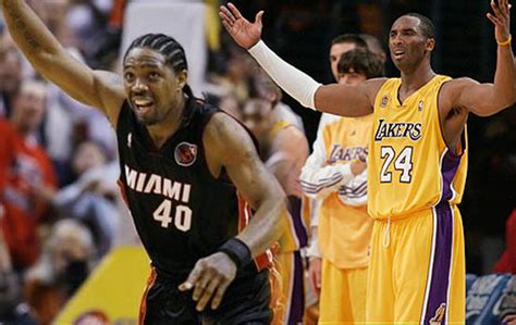 Video: Kobe Bryant Dunk Attempt Blocked Huge by Udonis Haslem!