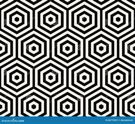 Geometric Seamless Pattern Vector Stock Vector Illustration Of