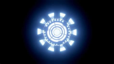 Download Iron Man Arc Reactor Marvel Royalty Free Stock Illustration