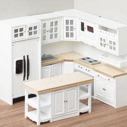 1:12 - 1" Scale Dollhouse Miniature White Kitchen Appliances Set ...