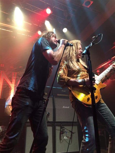 Adrian Vandenberg And Jan Hoving During The Show Of Vandenberg S