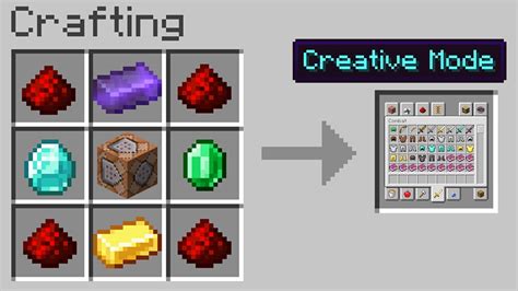 Minecraft But You Can Craft Creative Mode Youtube