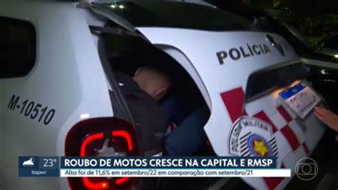 Vídeo Roubo de motos cresce na capital e RMSP SP2 G1