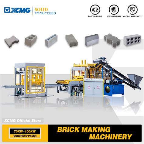 XCMG Official Qt6 15 Paving Block Making Machine Full Automatic Cement