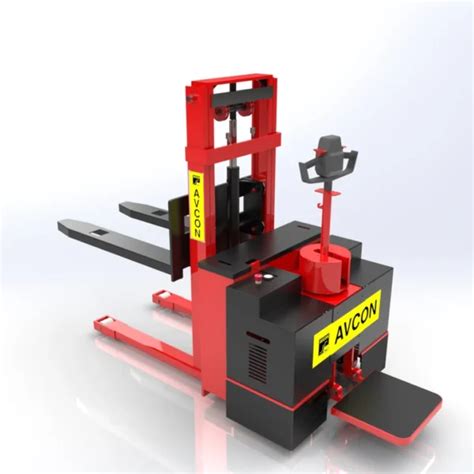 Battery Operated Fully Electric Stacker Avcon Systems