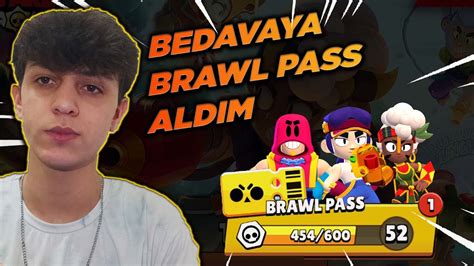 BEDAVAYA BRAWL PASS ALDIM 4 KARAKTER VE 2 KOSTÜM ALDIM Brawl Stars