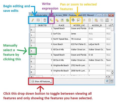 The Attribute Table Qgis Libguides At Duke University