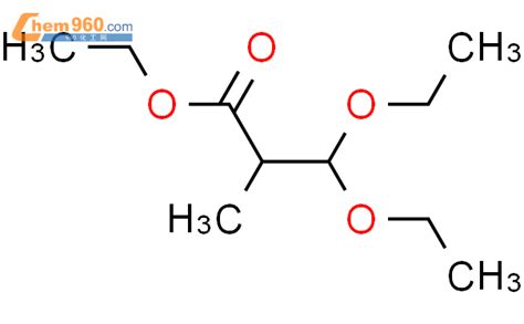 36056 90 3 3 3 二乙氧基 2 甲基丙酸乙酯化学式结构式分子式mol 960化工网