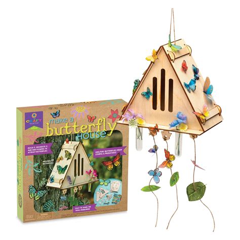 Craft Tastic Nature Make A Butterfly House Kit BLICK Art Materials