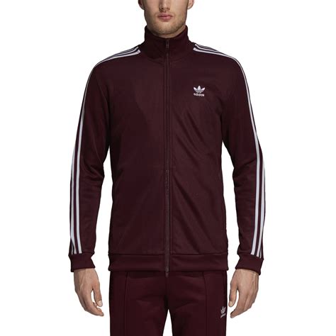 Adidas Orginals Franz Beckenbauer Track Top Maroon