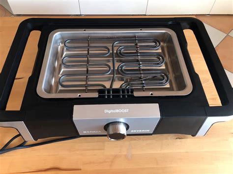 Severin Senoa Digitalboost Elektrogrill Pg Edelk Che