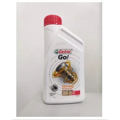 Castrol GO ACTIV Oil Motorcycle Genuine 4T SL 20W40 MA Fully Synthetic