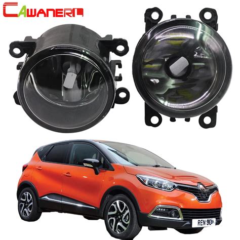 Cawanerl Car Front Fog Light Lampshade Led Halogen Bulb Daytime