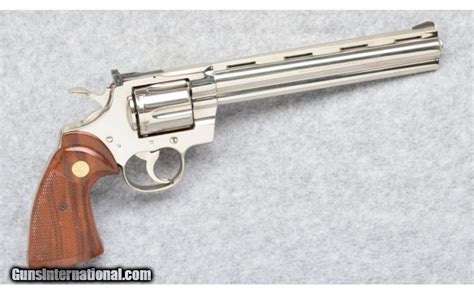 Colt Python 8 Inch Nickel In 357 Mag