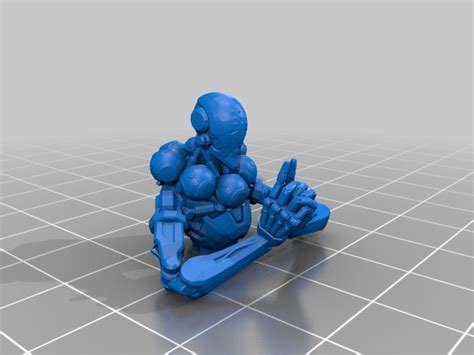 Free 3d File Zenyatta From Overwatch 🤖・model To Download And 3d Print・cults