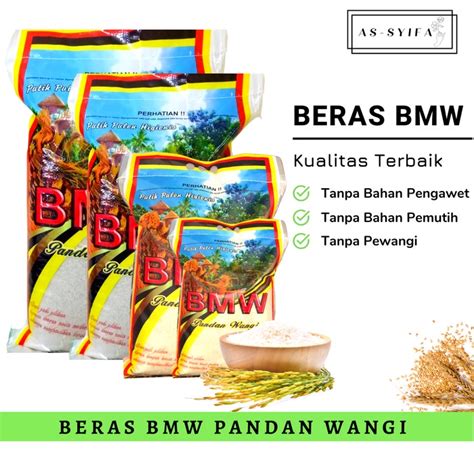 Jual Beras Bmw Pandan Wangi Kg Kg Kg Kg Aaa Shopee