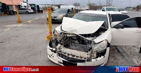 Hoy Tamaulipas Accidente En Tamaulipas Ebrio Provoca Choque Por