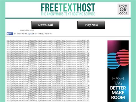 Free Text Host The Anonymous Text Hosting Service No Registration