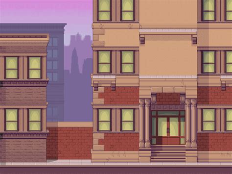 Pixel Art Building