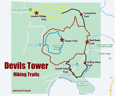 Devils Tower Map