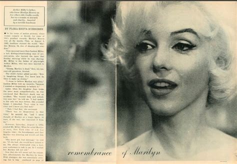 1963 Marilyn Monroe Memories Mid Century Page