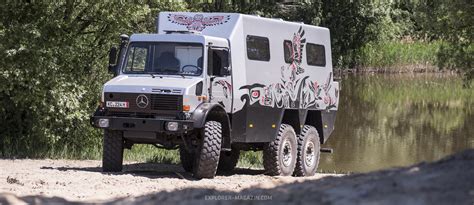 Video Unimog 6x6 Expeditionsfahrzeug Offroad Leichtbau Manufaktur