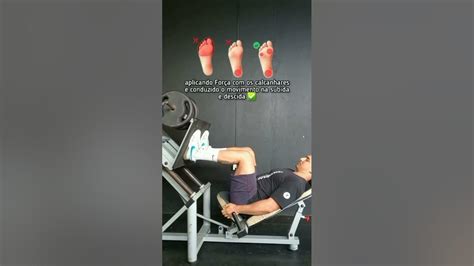 Leg Press 45° Execução Correta Do Exercício Youtube