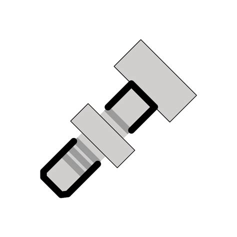 Nut And Bolt Vector SVG Icon SVG Repo