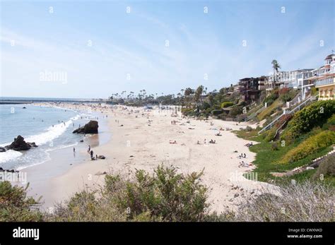 California beach ocean side view Stock Photo - Alamy