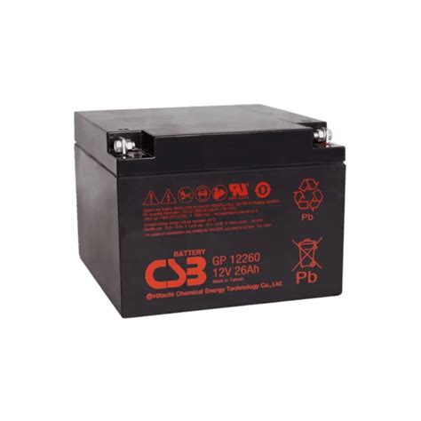 Bateria Csb Gp12260 12v 26ah