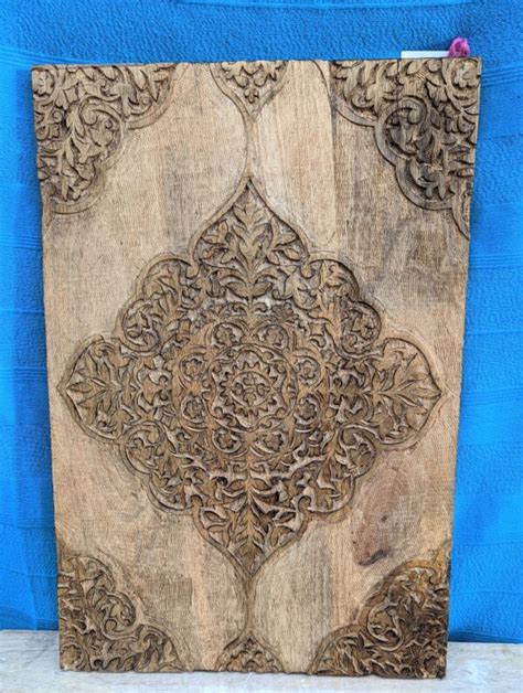 Carved Mango Wood Wall Art Xanadu Semaphore