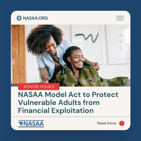 NASAA On Twitter The Financial Exploitation Of Senior Investors Is A