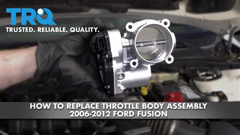 How To Replace Throttle Body Assembly Ford Fusion Youtube