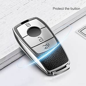 Oatsbasf Car Key Case Suitable For Mercedes Benz Key Case Cover For E