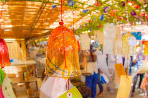 Summer Of Wind Chimes Japanese Culture Stock Photo Image Of