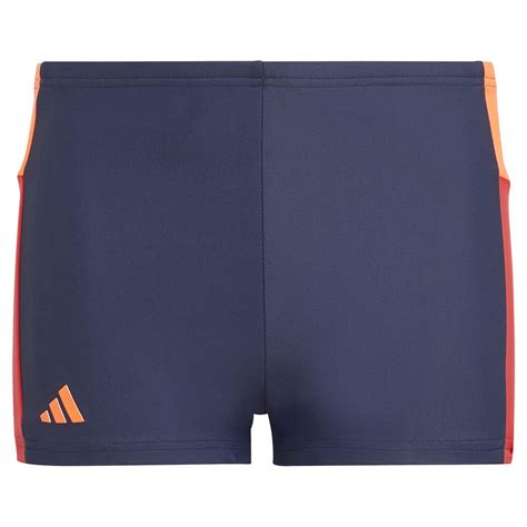 Adidas Colorblock 3 Stripes Swim Boxer Blue Swiminn