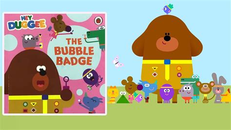 Hey Duggee 🐶 And The Squirrels The Bubble Badge Book Reading Youtube